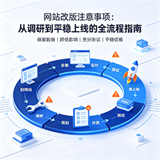 哈密建站-网站改版注意事项：从调研到平稳上线的全流程指南