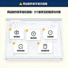 哈密建站-网站制作新手避坑指南：5个最常见的错误与对策
