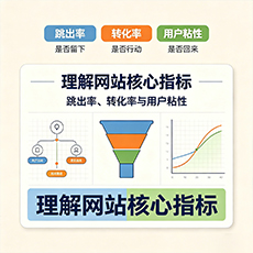 哈密建站-理解网站核心指标：跳出率、转化率与用户粘性